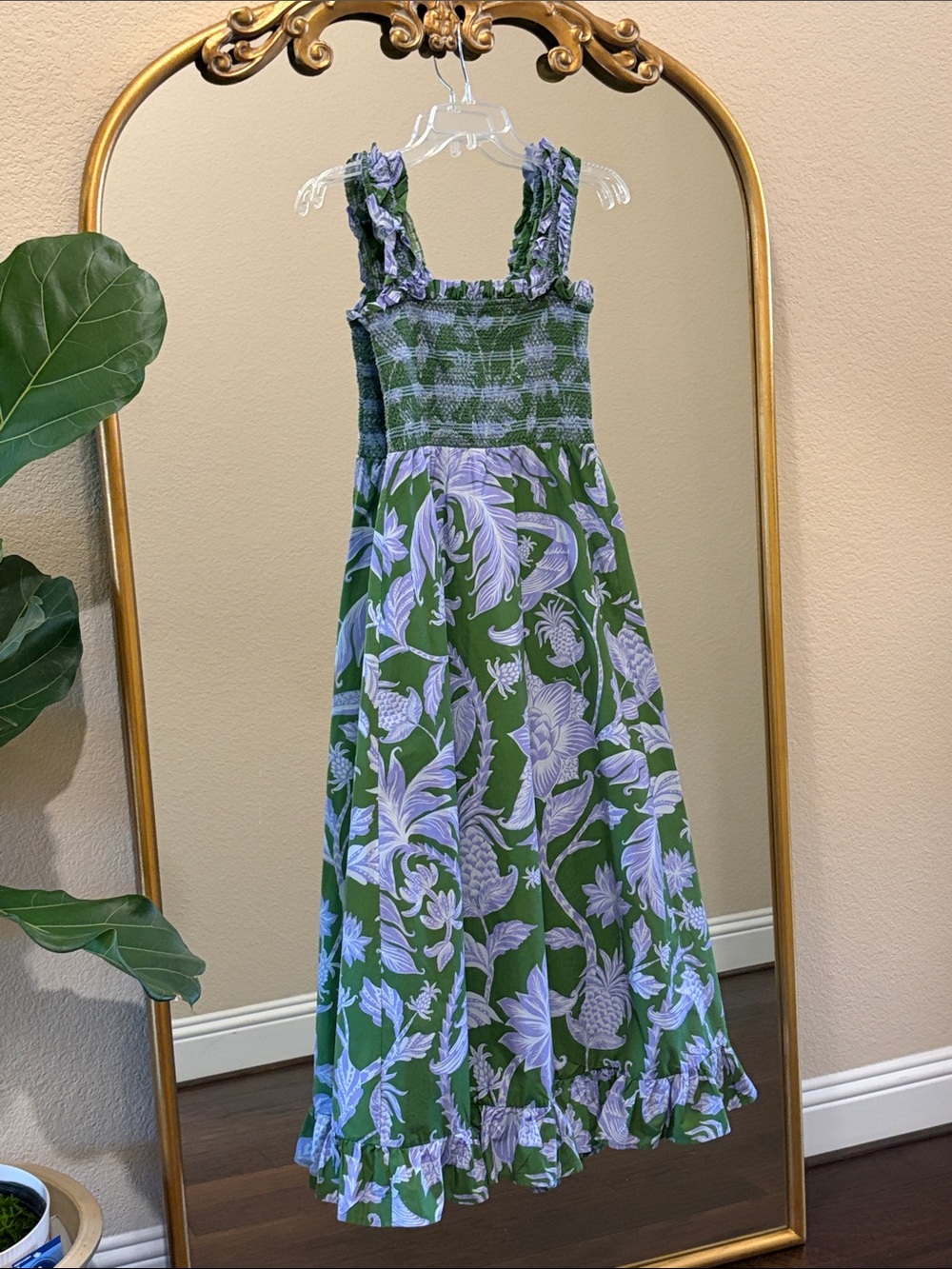 Farm rio Tropical Swing Sleeveless Maxi Dress Size M - Picture 4 of 9